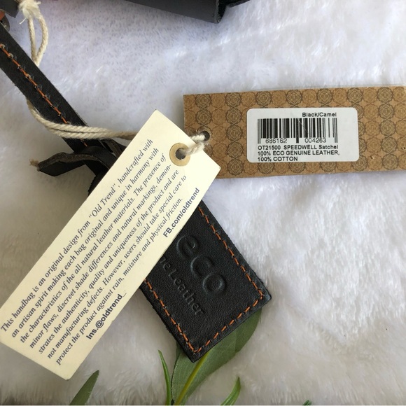 Old Trend Genuine Leather Speedwell Satchel, NWT - Picture 12 of 12